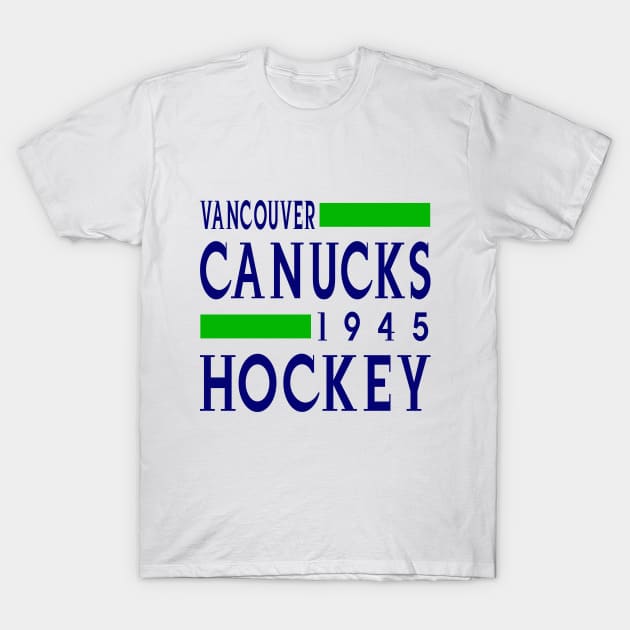 Vancouver Canucks Hockey Classic T-Shirt by Medo Creations